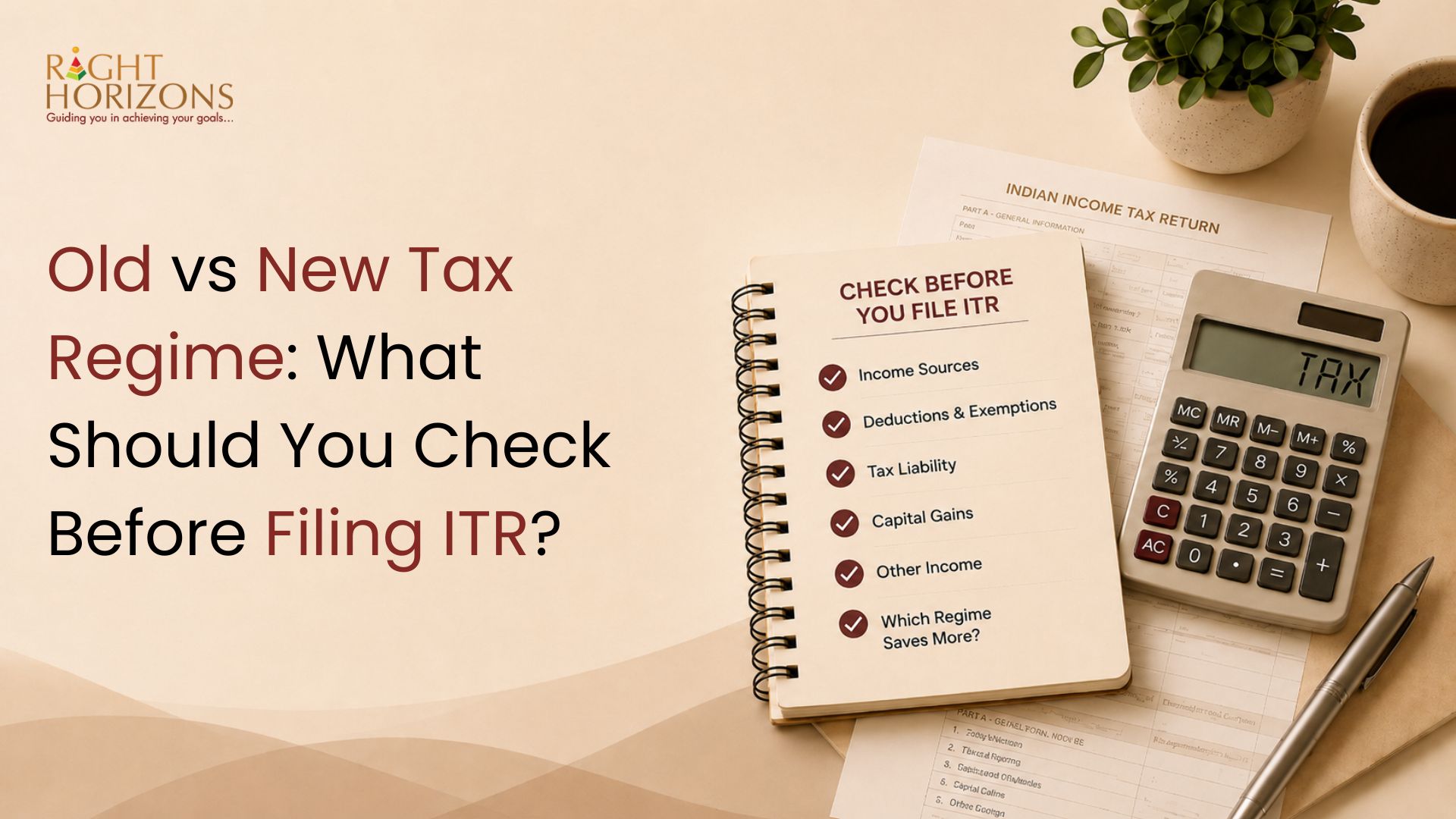 Old vs New Tax Regime: What Should You Check Before Filing ITR?