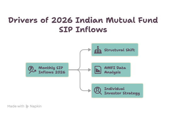 SIP inflows in India 2026 and what AMFI data reveals