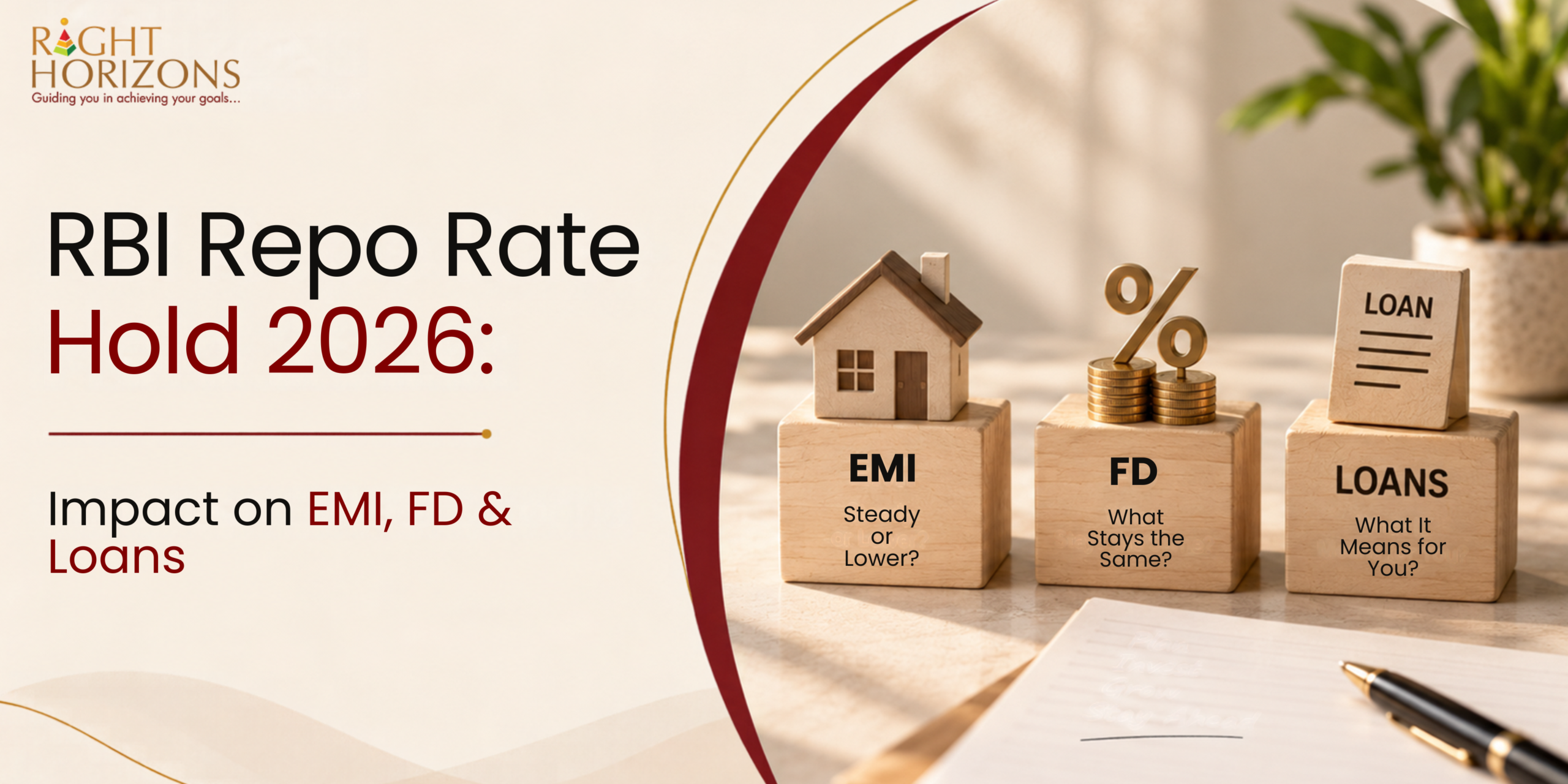 RBI Repo Rate Hold in 2026: What It Means for Your EMI, FD and Borrowing Plans Thumbnail